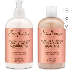 Shea Moisture Coconut & Hibiscus Curl & Shine Set - Peach